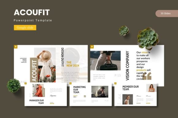Acoufit Google Slides Template: Elevate Your Presentations with Style and Efficiency