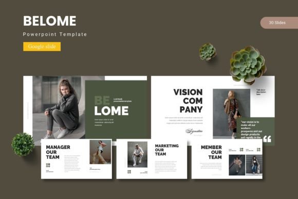 Belome - Google Slide Template: Versatile Presentation Design for Impactful Communication