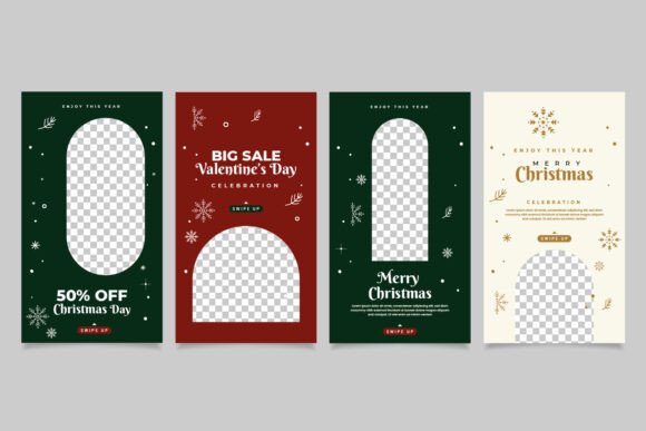 Crafting a Cohesive Holiday Identity with a Christmas Instagram Stories Template