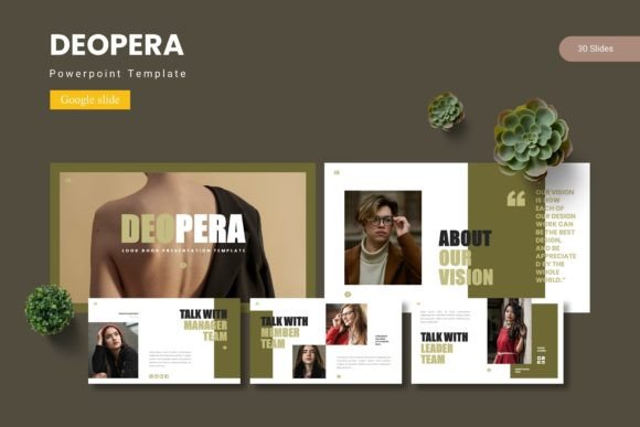 Deopera – A Versatile Google Slide Template for Modern Presentations