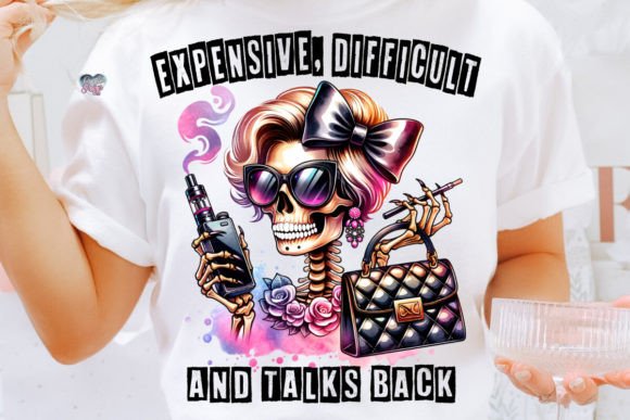 Evaluating the Expensive Difficult Skeleton Mama PNG for Print on Demand Projects