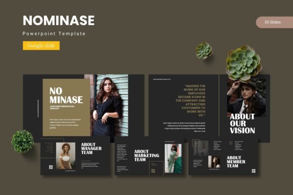 Nominase – Google Slide Template: A Practical Tool for Polished Presentations