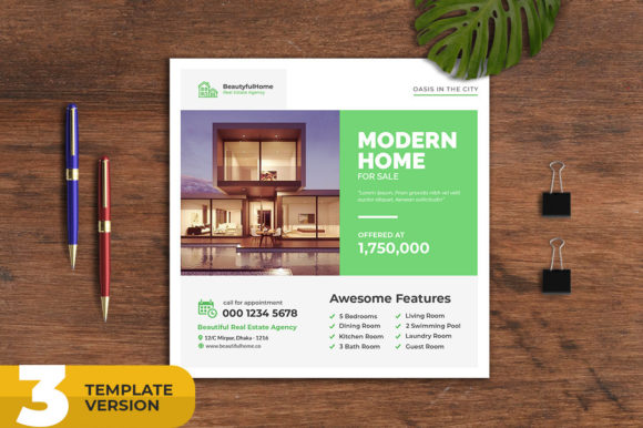 Real Estate Social Media Banner Templates for Agents