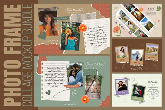 The Strategic Power of the Photo Frame Collage Mockup Bundle in Modern Visual Storytelling