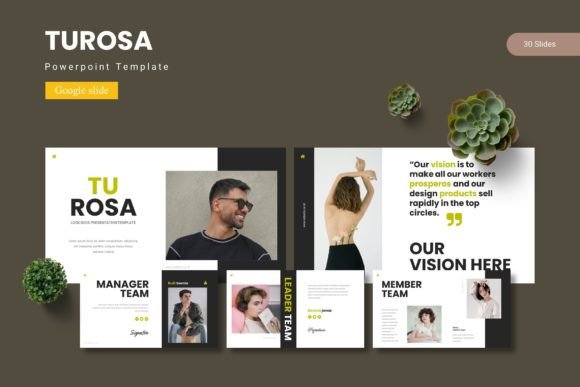 Unlock Professional Presentations with the Turosa Google Slide Template