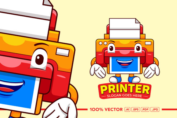 Why a Printer Mascot Logo Vector Is Your Brand’s Best Creative Asset