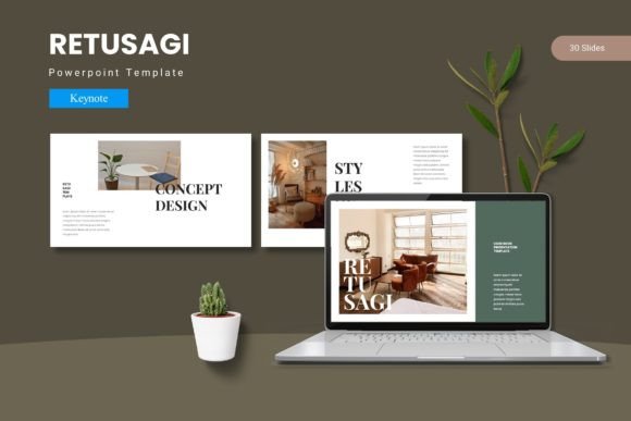 Why Retusagi - Keynote Template Makes Slide Design Feel Effortless